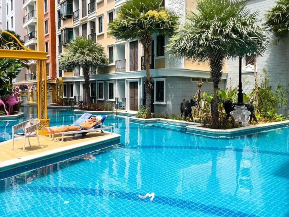 Espana Condo Resort 888 Pantai Jomtien Luaran gambar